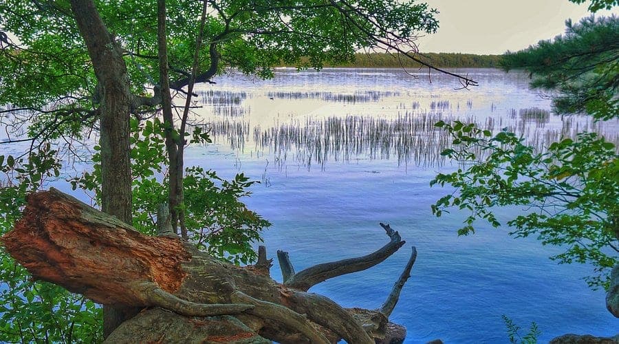 Lake Massabesic in Manchester, NH