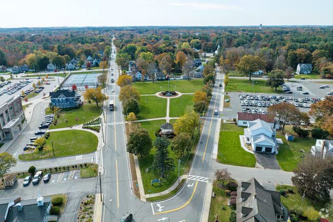 I-93 access directly through town in Wilmington, MA