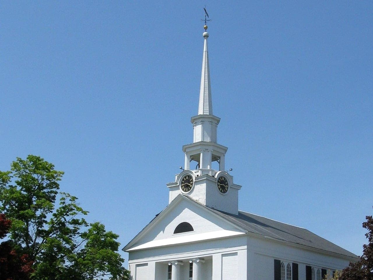 First Parish Church steeple