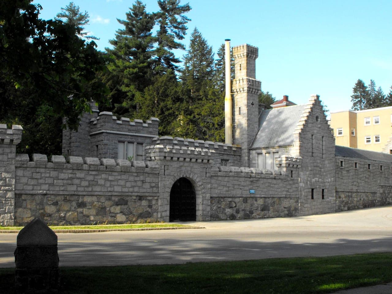 Searles Estate castle walls