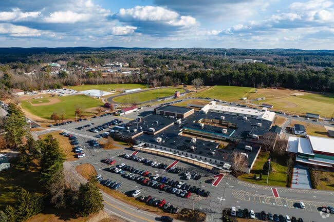 Timberlane Regional HS, shared with Atkinson, Danville, and Sandown in Plaistow, NH